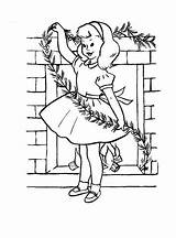 Coloring Christmas Pages Jenny House Decorating Her Decorations Printable Supercoloring Decoration Jeanne Helps Mother Vintage Categories Drawing sketch template