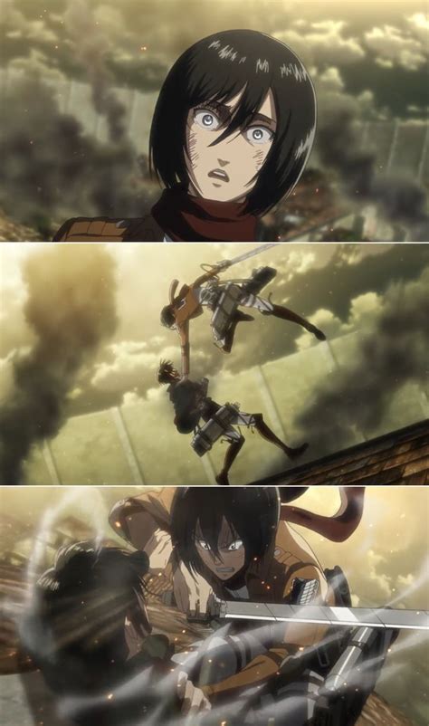 Mikasa Vs Levi Aot Season 3 Attack On Titan Art Attack On Titan