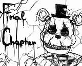 Fnaf Coloring Pages Freddy Five Drawing Nights Nightmare Naf Disclaimer Drawings Getdrawings Night Template Sketch Ar Fanart Chapter Final sketch template