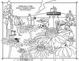 Manitoulin Colouring sketch template