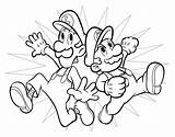 Mario Coloring Pages Super Print sketch template