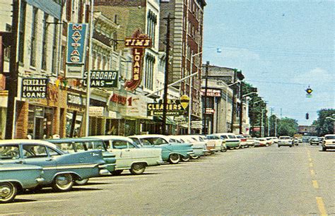 henderson ky circa  busy downtown main street view sto flickr