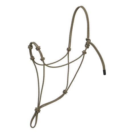 silvertip  knot rope halter horseloverz