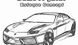 Lamborghini Coloring Coloriage Centenario Drawing Cars Auto Danieguto Tablet sketch template