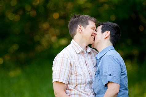 Oregon Forest Same Sex Engagement Equally Wed Lgbtq Wedding
