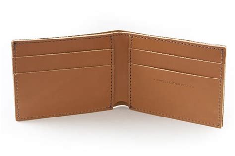 essential wallet   simple leather belt
