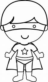 Superhero Hero Boy Coloring Super Pages Preschool Boys Heroes Sheets Wecoloringpage Fun Drawing Doodle Classroom sketch template