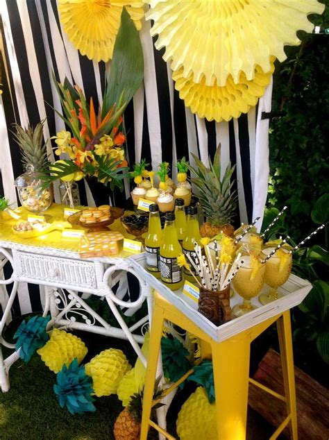 pineapple party summer party drinks and treats see more