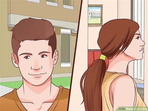 How To Act Shy 12 Steps With Pictures Wikihow