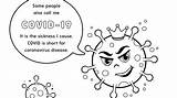 Covid Coloring 19 Coronavirus Kids Book Crisis Process Printable Helps Downloadable Scoonews sketch template