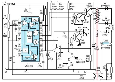 smps circuit diagram  fresh finding  power supply schematic rh golfinamigos  smps circuit
