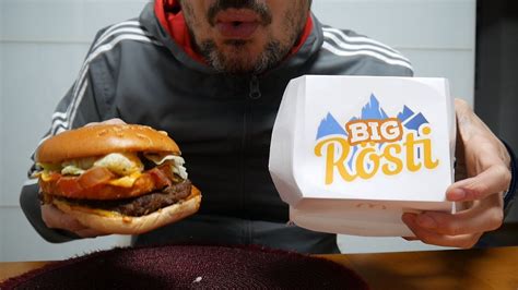 asmr auf deutsch mcdonalds big roesti  burger king roesti lover