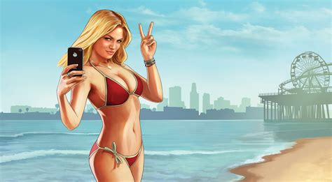 Grand Theft Auto V Grand Theft Auto Video Games Sexy