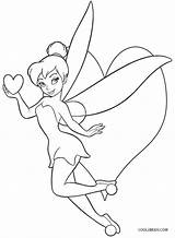 Coloring Pages Printable Tinker Bell Tinkerbell Disney Kids Sheets Fairy Choose Board Cool2bkids Girls sketch template