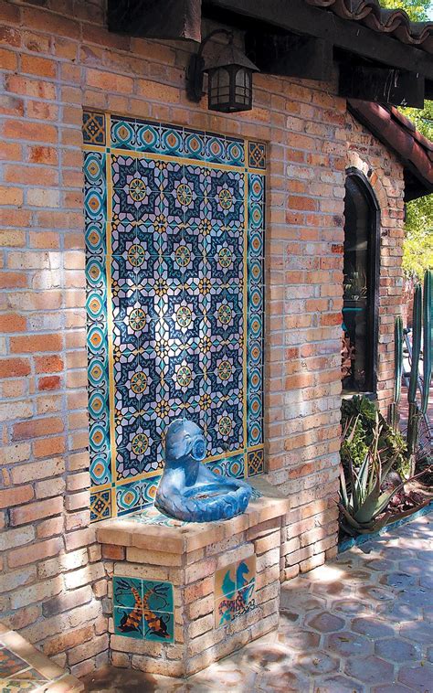 spanish wall fountains fountain design ideas outdoor wall decor