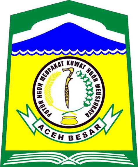 arti makna logo lambang kabupaten aceh besar cek gratis