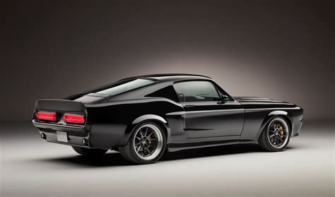 ford mustang electric conversion  debut   goodwood festival  speed car magazine