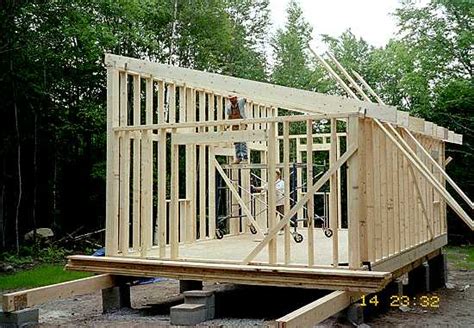 shed roof cottage plans   learn diy building shed blueprints shed