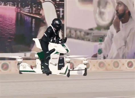 dubai police  motobike drone  rebel dandy