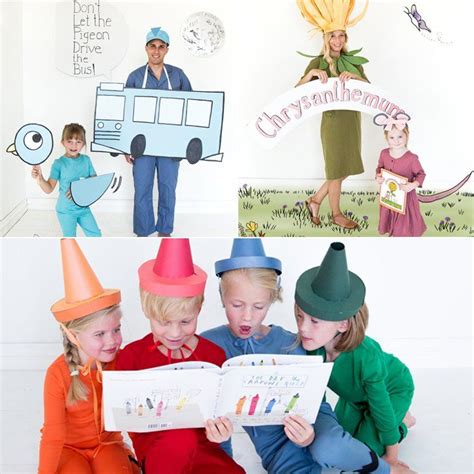 adorable  diy halloween costumes inspired  childrens books