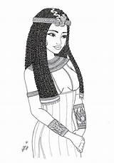 Egyptian Tattoos Goddess sketch template