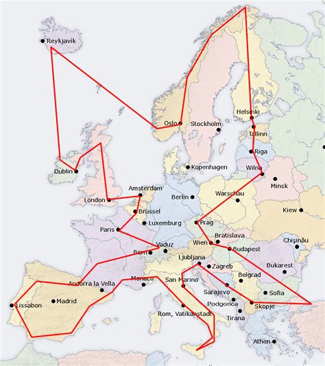 route durch europa binweg tuedeldue