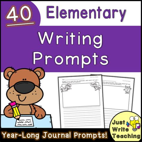 elementary writing prompts   teachers