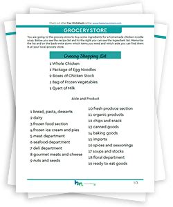 memory worksheets  adults   print today spatial