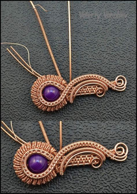 wire wrapped pendant diy wire wrap tutorials handmade jewelry