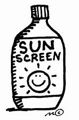 Sunscreen Clipart Lotion Sunburn Clip Remember Moisturizer Sunblock Sun Bottle Cream Labels Coming Near Gif Spf Screen Pool May Junk sketch template