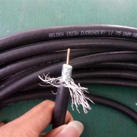 jual kabel coaxial belden   ohm rg tembaga tunggal harga