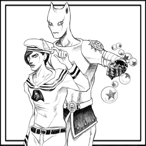 [fanart] Yoshikage Kira And Killer Queen R Stardustcrusaders