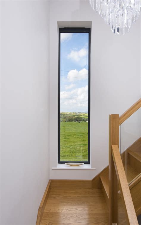 fixed feature window ventanas  casas ventanas en escaleras ventanas modernas  casa