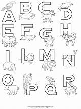 Alfabeto Lettere A01 Piccolo Colorare Disegni Alfabeti sketch template