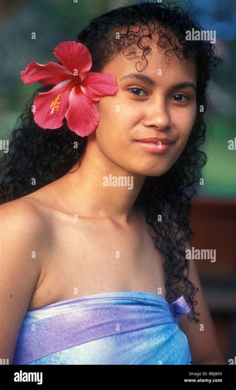 Fiji Fijian Traditional Costume Banque De Photographies Et D’images à