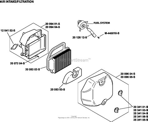 kohler sv  electrolux home products  hp  kw parts diagram  air intake