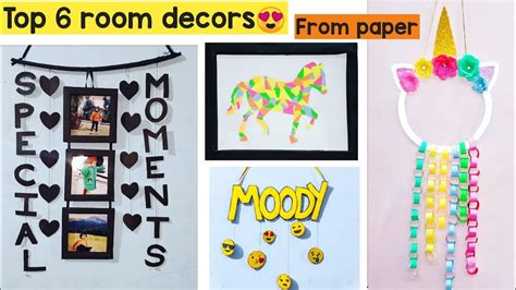 diy home decor  paper paper decor wall craft youtube