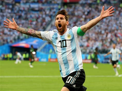 argentina vs nigeria world cup 2018 for lionel messi this was just another day doing the