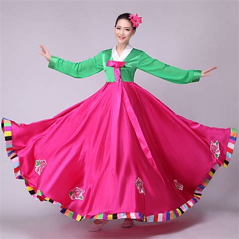 Koreański Tradycyjny Strój Hanbok Koreański Strój Narodowy Azji Odzież