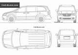 Caravan Dodge Grand Cad Block Autocad Blocks Drawing Dwg  Buy Draw Car Carpets Visit sketch template