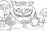 Coloring Pages Cheshire Cat Alice Wonderland K5worksheets K5 Worksheets sketch template