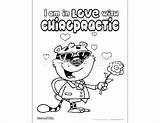 Chiropractic Coloring Pages Sheets Valentine Kids Getdrawings sketch template