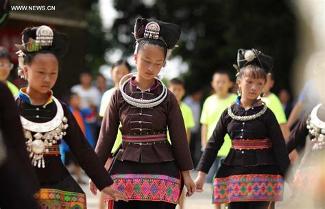 Traditional Miao Dance Performed In Sw China S Guizhou English China