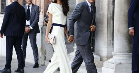George And Amal Clooney Celebrate Two Year Anniversary