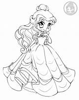 Belle Yampuff Princesse Adulte Artherapie Kawaii Princesses Colorier Colouring Linearts Coloriages Fille Adultes Peinture Lineart Kids Pocahontas Martinchandra Rourou Rima sketch template