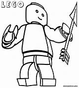 Lego Coloring Figure Pages Minifigures Getcolorings Color Getdrawings sketch template