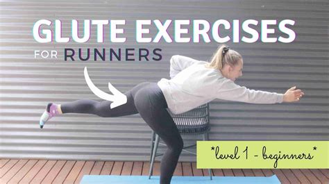 glute exercises  runners level  beginners  home workout