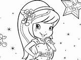 Jam Cherry Shortcake Strawberry Coloring Pages Getcolorings Getdrawings sketch template