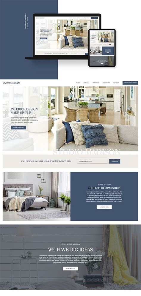 home design website template  year homedsig
