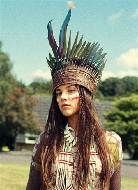 This Is Amazing Native American Fashion Feather Headdress American